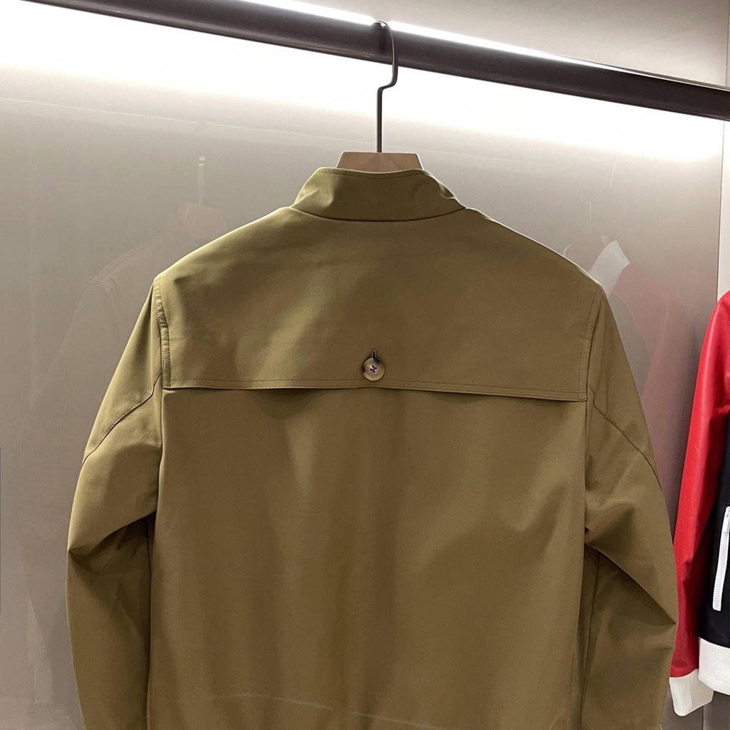 Áo khoác nam thời trang cao cấp Burberry BBR kiểu dáng nam tính, trẻ trung