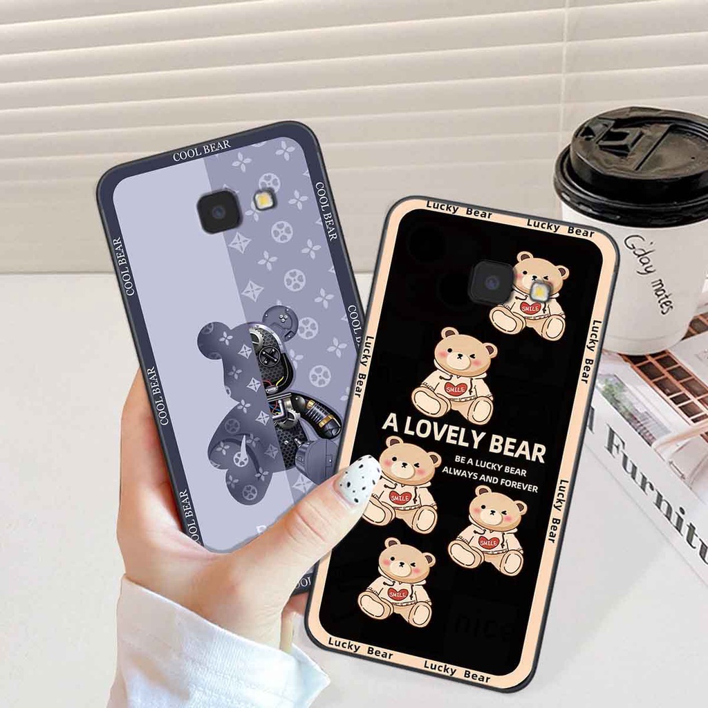 Ốp Samsung J4 Plus / J4 Core / J4 Prime bear brick, gấu đáng yêu, dễ thương