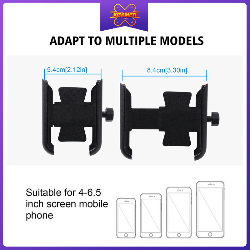 Giá Đỡ Điện Thoại Gắn Ghi Đông Xe Đạp 4.5-6.5 Inch | BigBuy360 - bigbuy360.vn