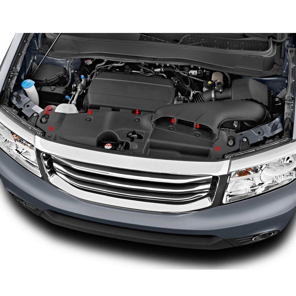 50 miếng đinh tán nhựa lỗ 10mm cho xe hơi Honda Civic Accord ô tô Vít nở, chốt nở nhựa
