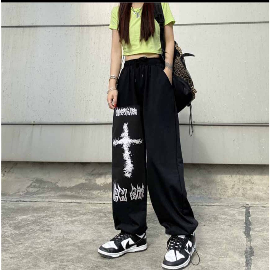 Quần baggy nam nữ ống rộng quần nam nữ ống suông cao cấp dễ phối đồ cực chất