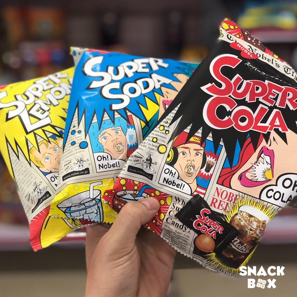 Kẹo Siêu Chua Nhiều Vị Super Candy Bịch 90gr - Nhật Bản