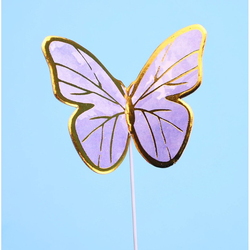 Bộ 11 Bươm Bướm Trang Trí Bánh Kem