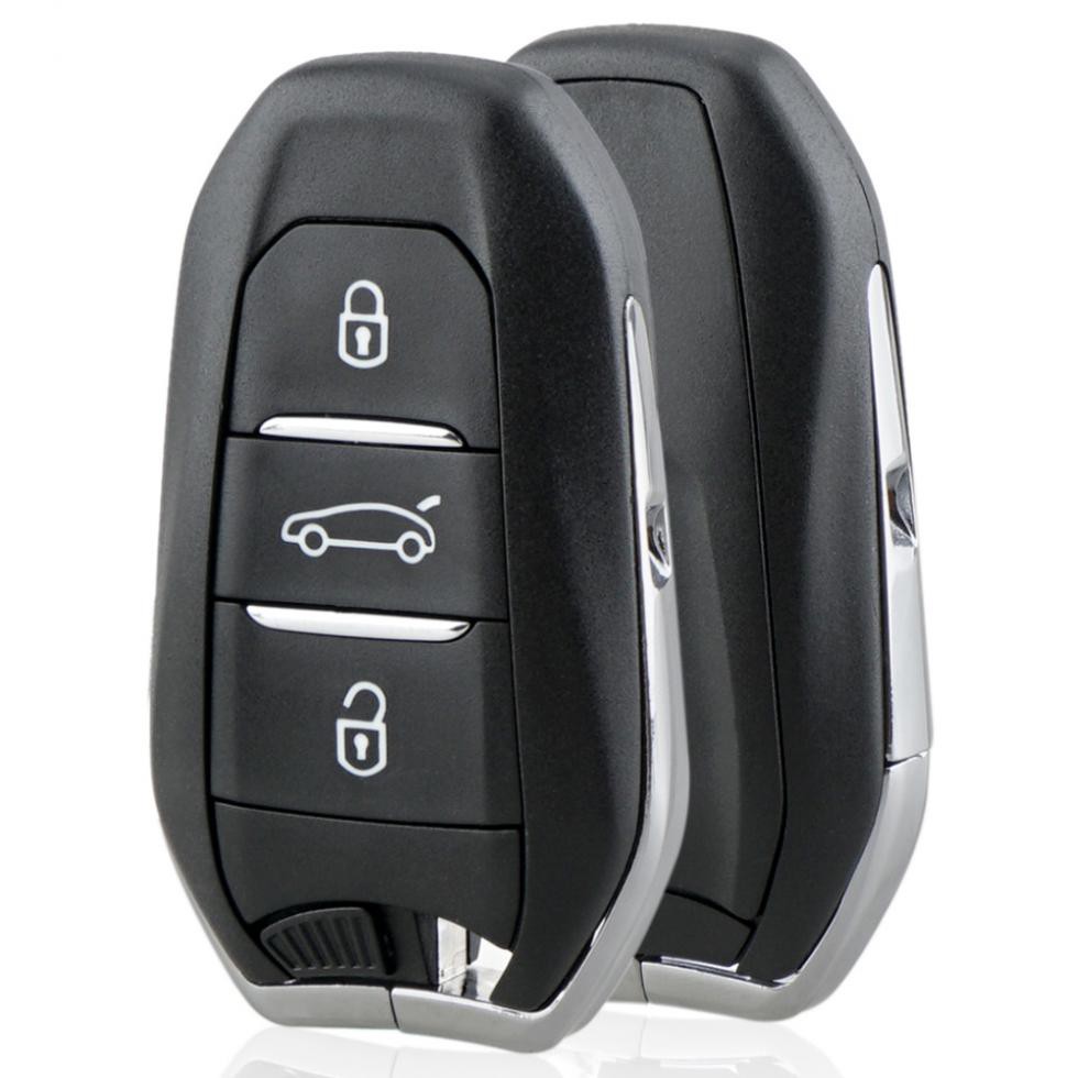 Chìa Khóa Điều Khiển Từ Xa 3 Nút 433mhz Cho Xe Peugeot 308 408 508 5008