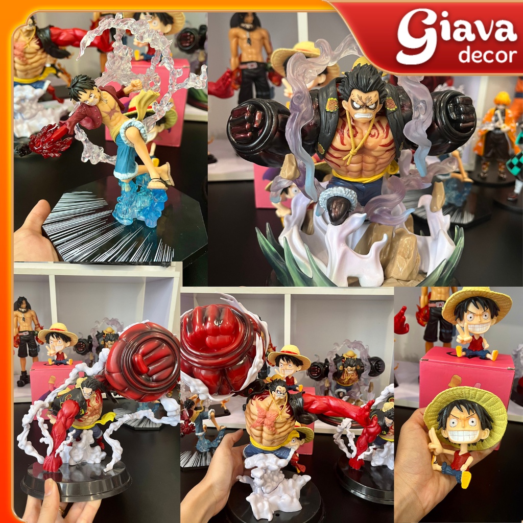 Mô hình One Piece Luffy KingKong Gear 5 Tay Đấm Lửa | Giava Decor