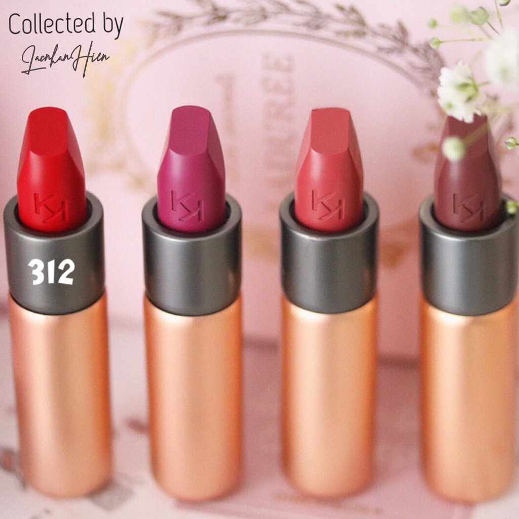 [Đỏ cherry 312] SON LÌ KIKO MILANO ❤ KIKO MILANO VELVET PASSION MATTE LIPSTICK CHERRY