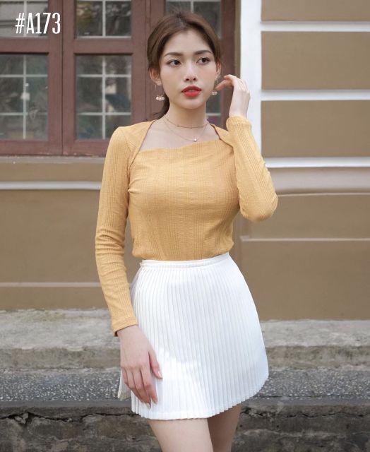 [HOT TREND] CHÂN VÁY DẬP LI (có lớp lót trong) | BigBuy360 - bigbuy360.vn