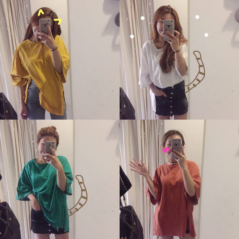 Áo thun nữ form rộng tay ngắn Emilyshop