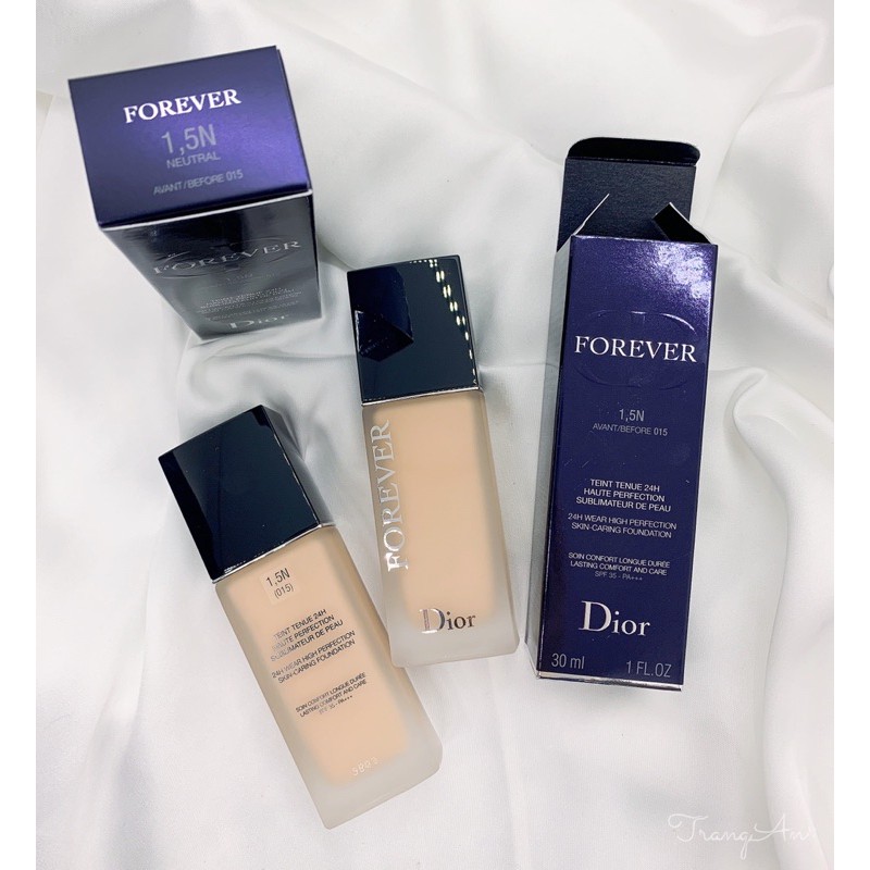 NEW Kem nền Dior Forever Matte đảm bảo lớp nền luôn mịn lì và nhẹ thoáng, bền màu trong 24 giờ