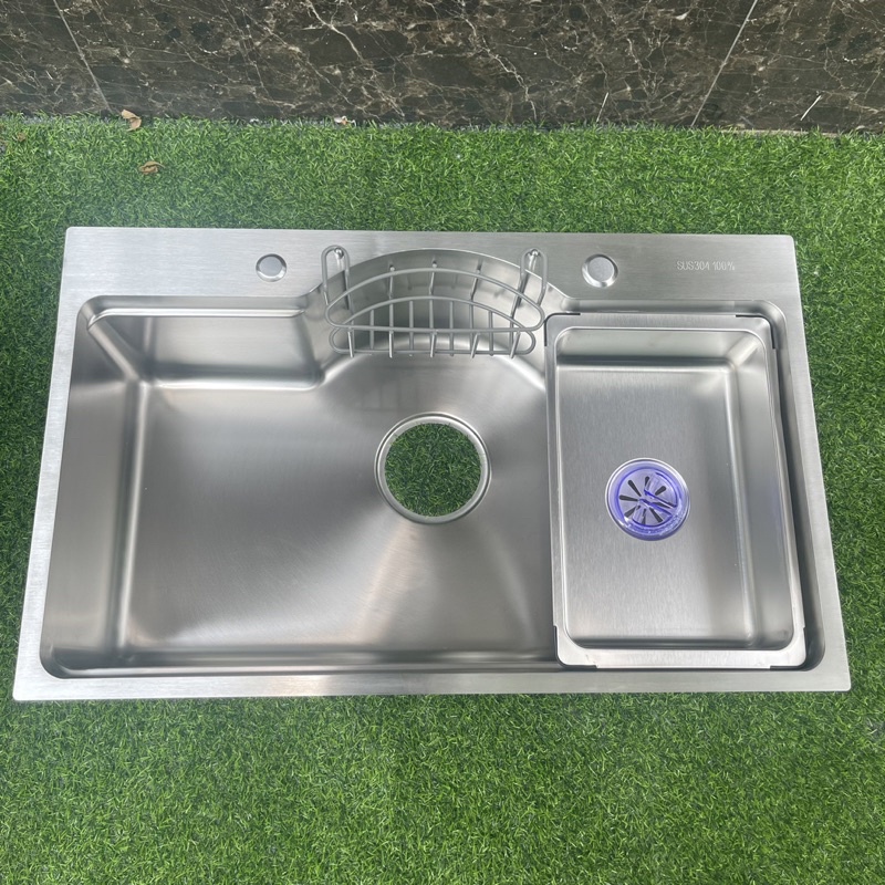Chậu rửa chén bát inox sus 304 một hố Model 2022