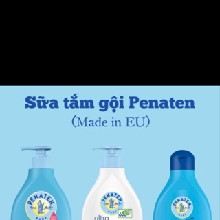 Sữa tắm gội penaten Đức 400ml trả hàng