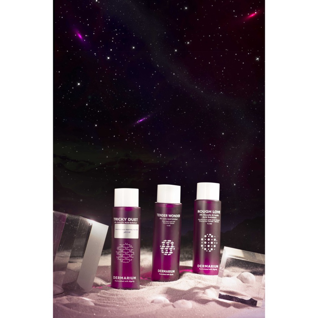 Dermarium Rough Addiction - Glycolic &amp; Lactic tẩy da chết bề mặt 150ml - thivu2015
