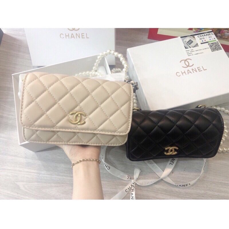 Túi Katun Quai Ngọc 19cm