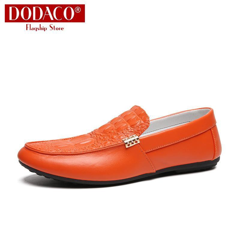 Xả hàng - Giày lười nam giày mọi nam giày nam đẹp giá rẻ 2020 DODACO DDC3193 A23
