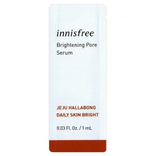 [Sample] Serum trắng da se khít lỗ chân lông Innisfree Brightening Pore Serum
