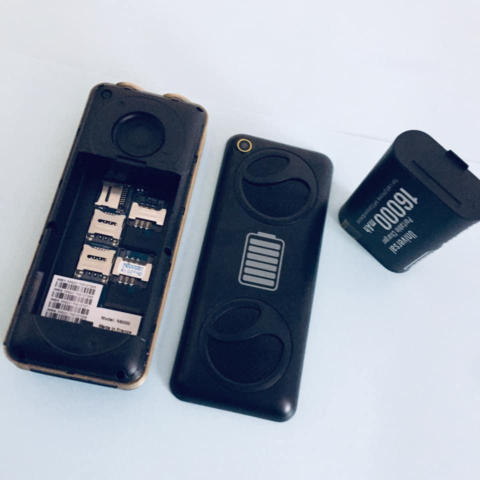 ĐIỆN THOẠI N6000 ONLINE 4 SIM 4 SÓNG CẦM CHẮC TAY