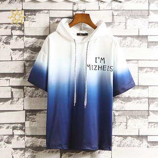 Áo Hoodie Nam Tay Ngắn Trẻ Trung Năng Động