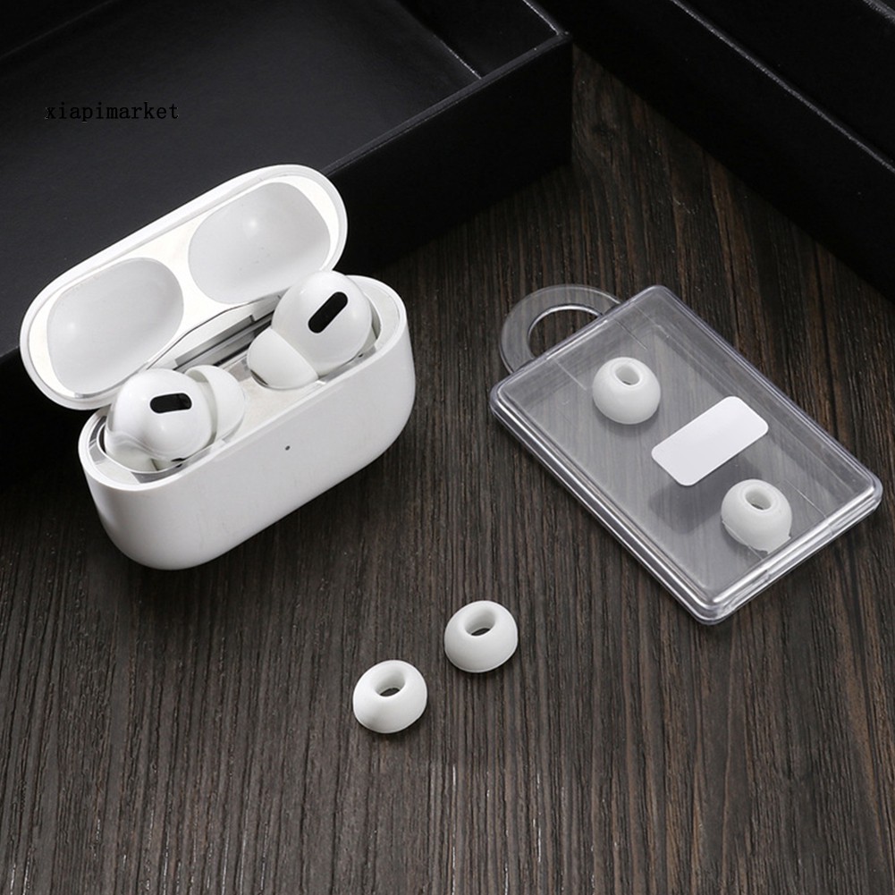 Bộ 2 Nút Tai Nghe Bằng Silicone Mềm Thay Thế Cho Airpods Pro