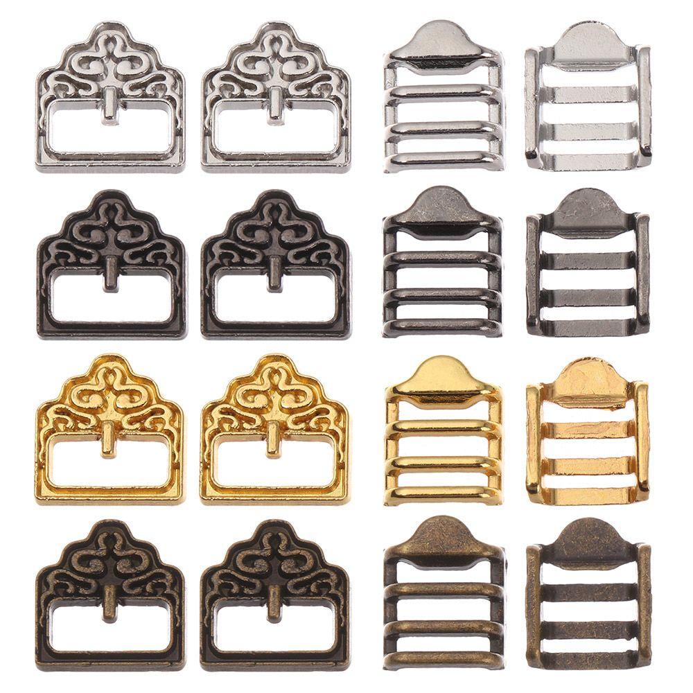 RAINBOW Set 20 Khóa Ba Cạnh Mini Siêu Mỏng Chất Lượng Cao Cho Búp Bê