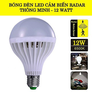 BÓNG ĐÈN LED CẢM BIẾN THÔNG MINH, TỰ ĐỘNG SÁNG KHI CÓ TIẾNG ĐỘNG TRONG QUÉT CẢM BIẾN