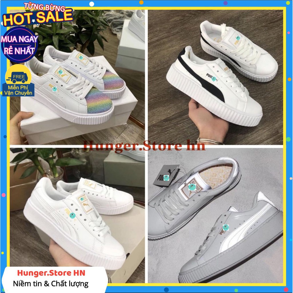 Giày Nữ 𝐏𝐔𝐌𝐀 BTS cao cấp, Phản quang, Cầu vòng - Hunger.Store HN