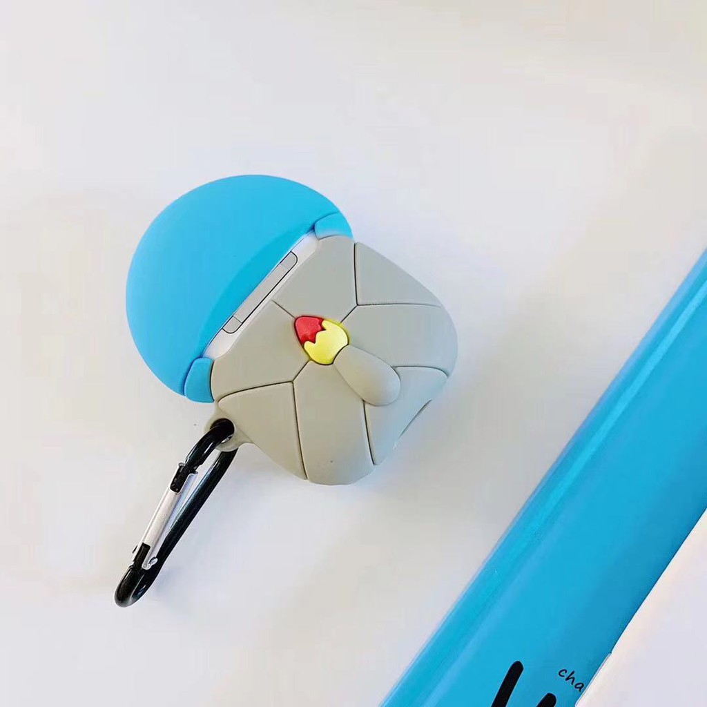 Vỏ bảo vệ hộp sạc tai nghe Airpods hình Pokemon xinh xắn