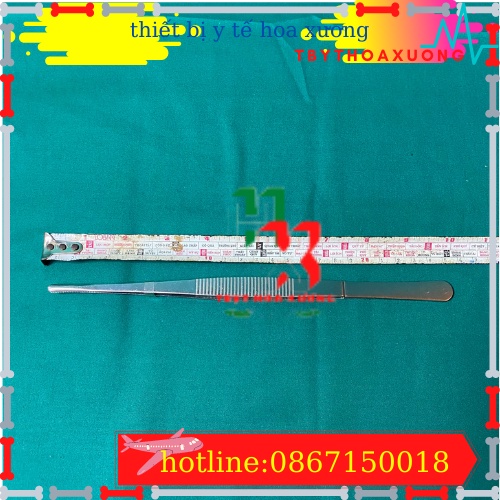 Nỉa Thẳng Y Tế Các Sai 12 ,14 ,16,18, 20,25cm Không Mấu-Nhíp Y Tế