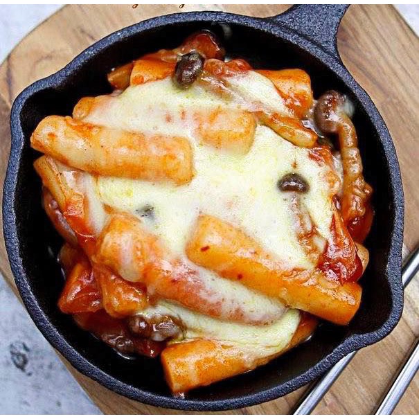 Combo Bánh gạo tokbokki kèm sốt + phô mai mozza và chả cá