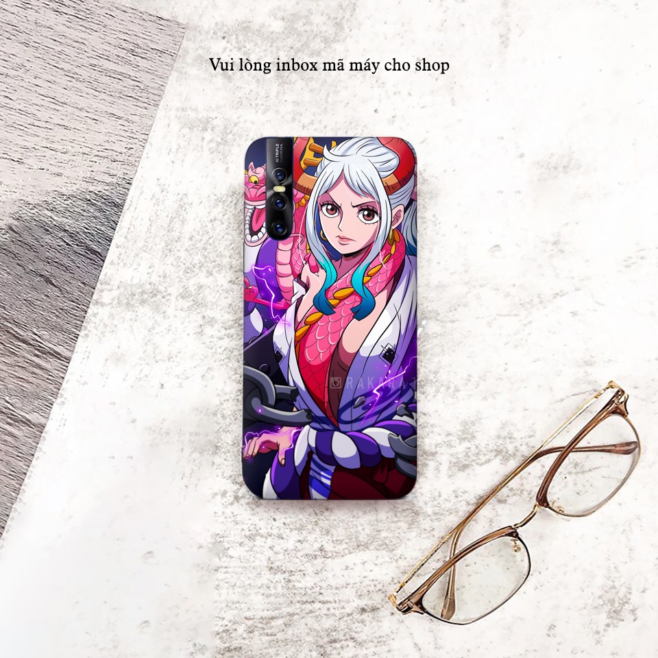 Miếng Dán Skin Điện Thoại In Hình Yamato - One Piece Đảo Hải Tặc Cho IP Xiaomi