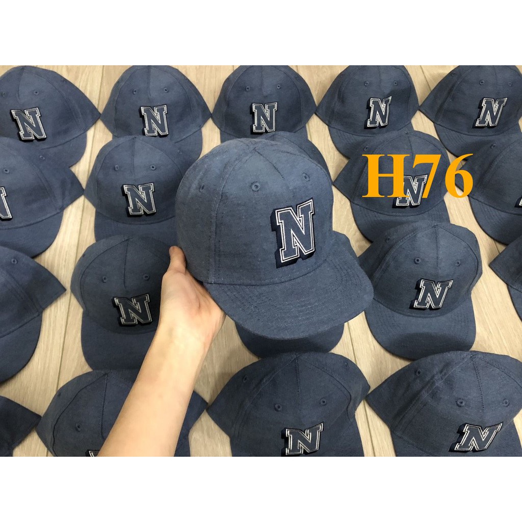 Mã H76: Mũ lưỡi trai dư xịn cho bé trai bé gái toàn mẫu mới, chất rất đẹp.  - Các màu như hình - Size:4-14t