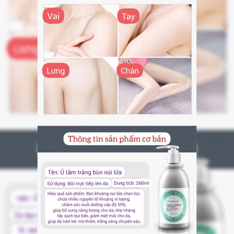 Makeup body dưỡng siêu trắng an toàn Humpback | BigBuy360 - bigbuy360.vn