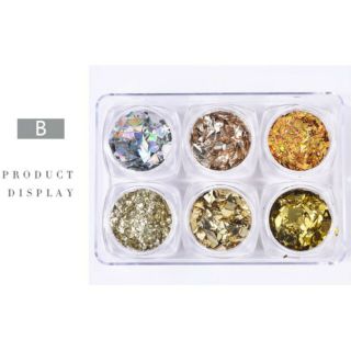 NHỦ TRANG TRÍ MÓNG - SET 6 HỦ