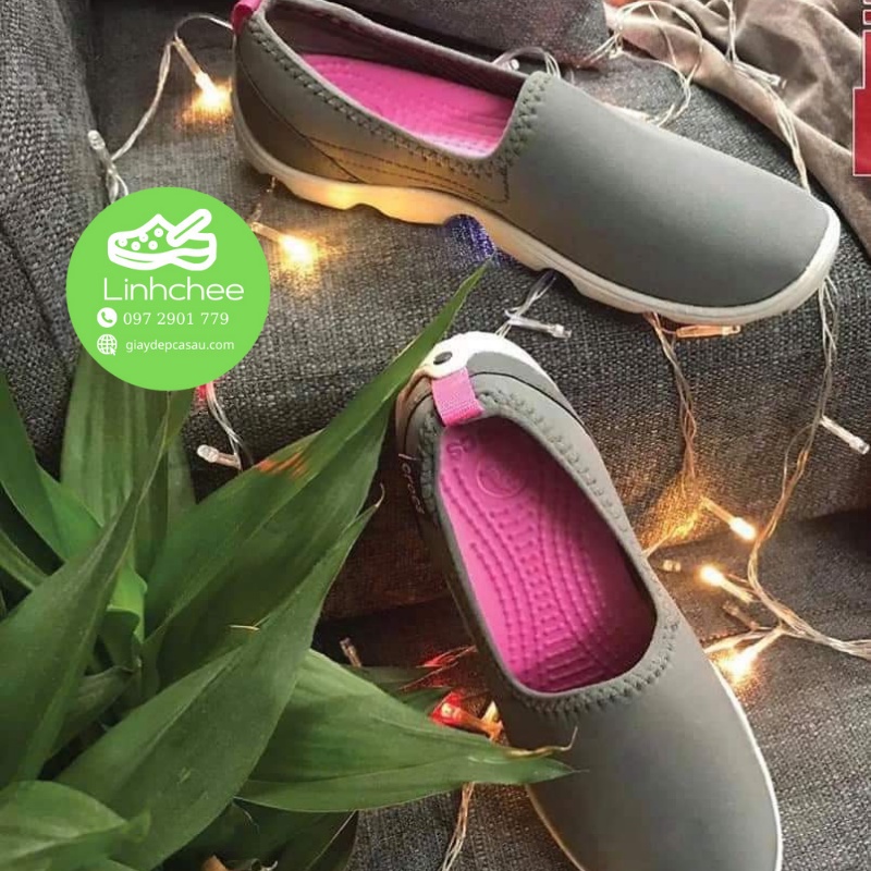 Giày Crocs Nữ Skimmer giày đi bộ nữ hàng hịn giá hời