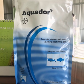 Aquador- cung cấp vitamin và bổ trợ gan cho cá- gói 200g