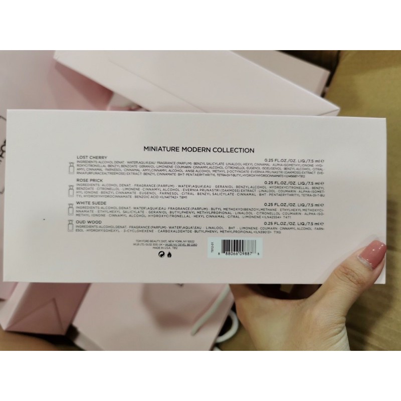Set Bộ Nước Hoa Tom Ford mini 4 chai / 7,5ml chai - chính hãng | Thế Giới Skin Care