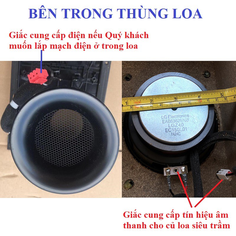 1 cái Loa Sub hơi mới của Nhật, Hàn Quốc, Phần Lan