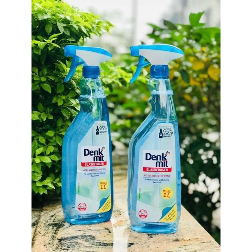 Nước lau kính Denkmit dung tích 1 lít