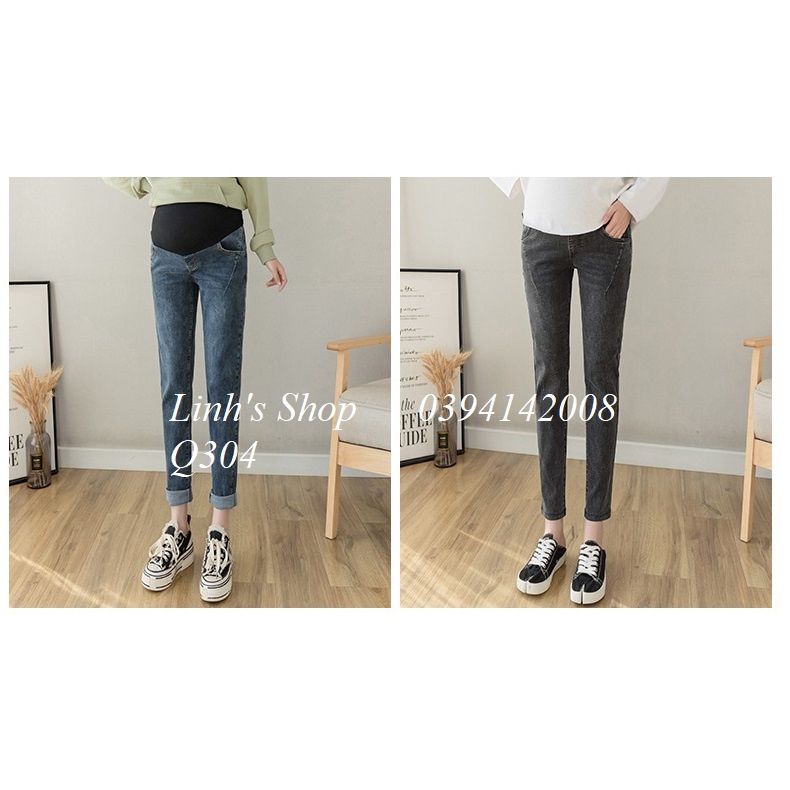 Quần Jean Bầu Q304