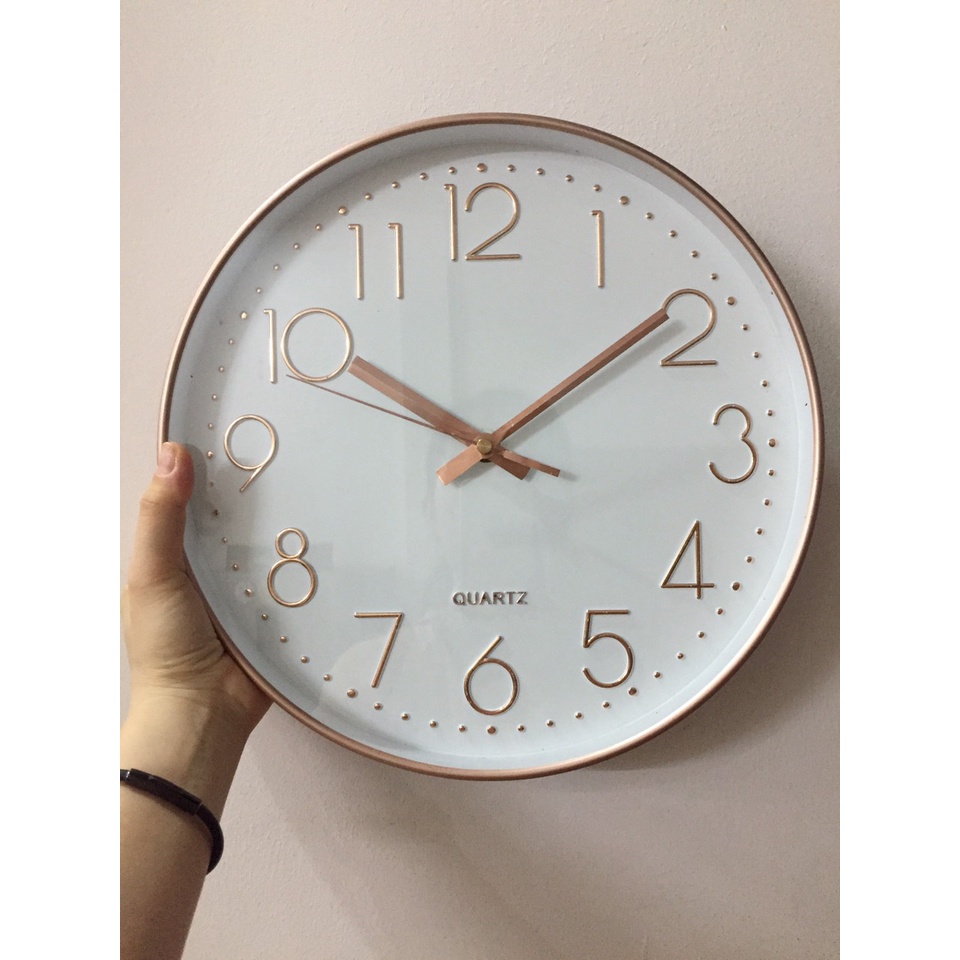 [THANH LÝ] Đồng hồ treo tường Quartz kim trôi còn rất đẹp