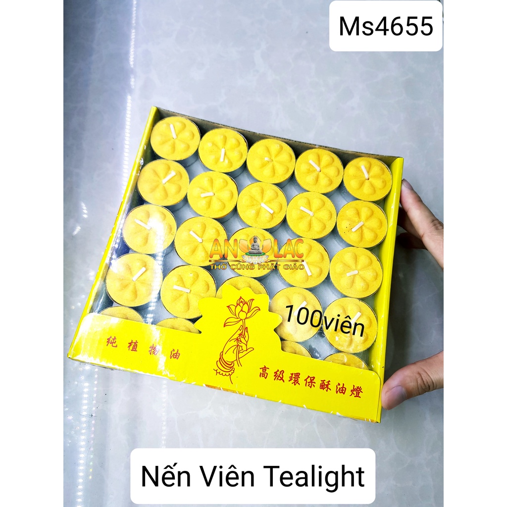 Nến Viên Tealight TL (HỌP 100 VIÊN ) CAM KẾT LOẠI TỐT