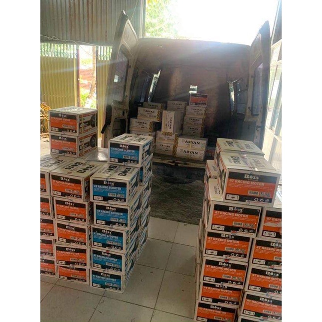 Nhớt TỔNG HỢP XE TAY GA BOSS RACING Scooter 4T 10W40 Fully Synthetic 800ml - nhớt xe tay ga