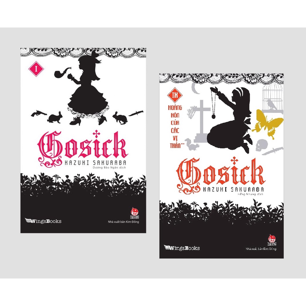 Sách GOSICK – Quyển lẻ tùy chọn (Wingsbooks)