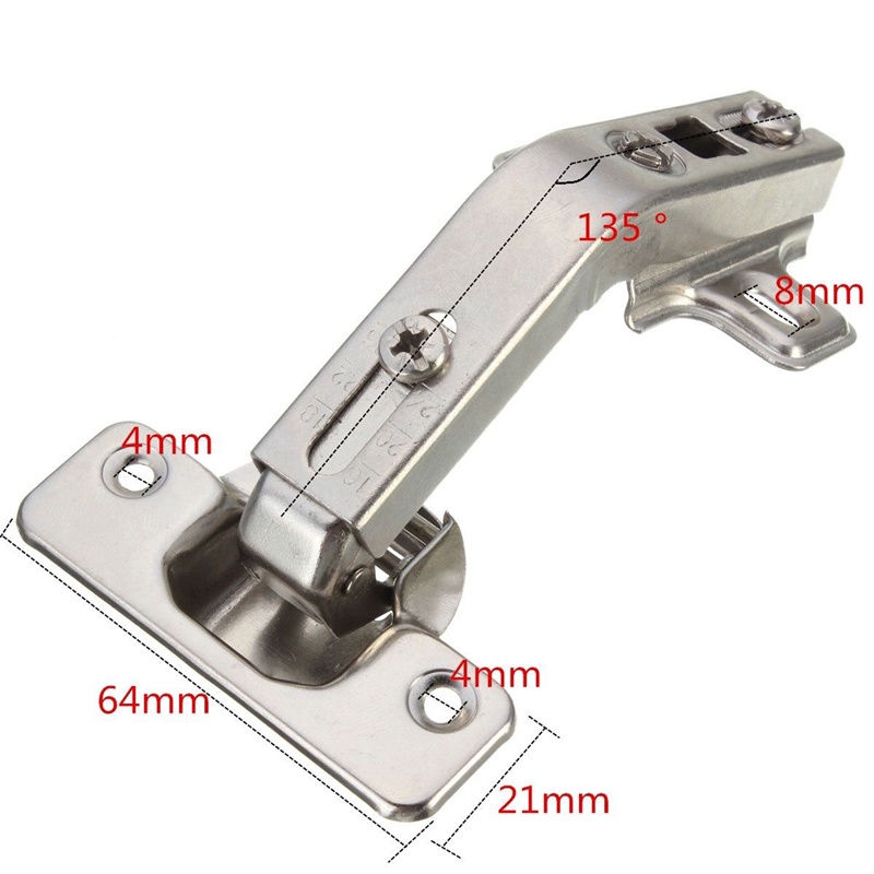 Ở Lại 135° Bản Lề Cửa Tủ Gấp Gọn Tiện Dụng Dành Cho Nhà Bếp Nhà Tắm