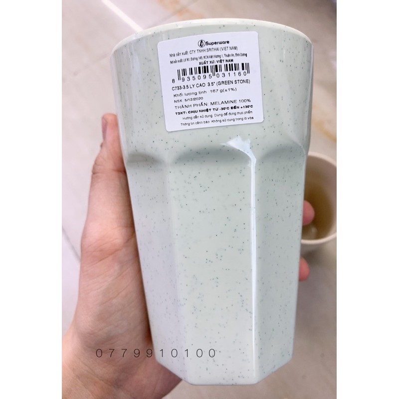 LY MELAMINE THAILAND 390ml ĐỦ MÀU