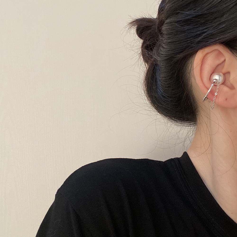 Bông Tai Dạng Kẹp VANES1 Phong Cách Cá Tính Sáng Tạo Cho Nữ