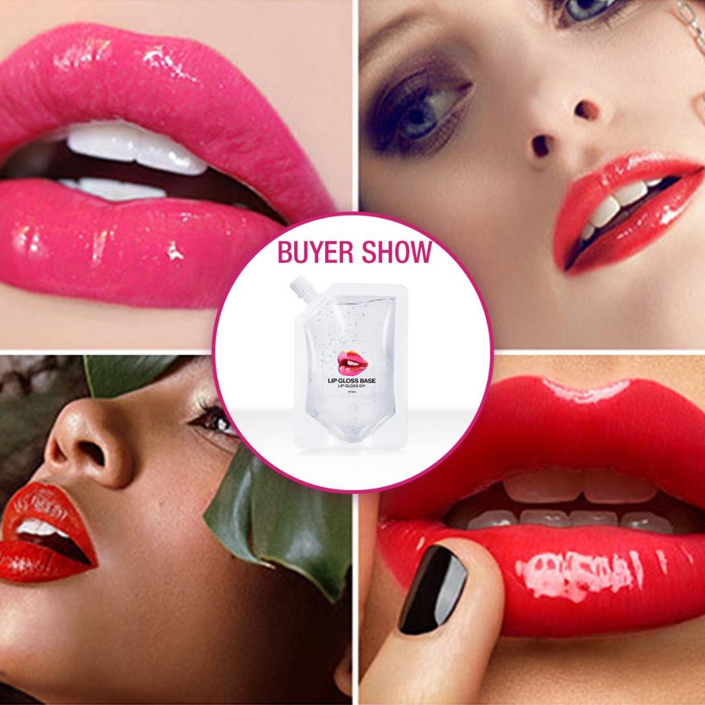 50ml Lip Gloss Base Oil DIY Transparent Moisturizing Nourishing Lipstick Gel