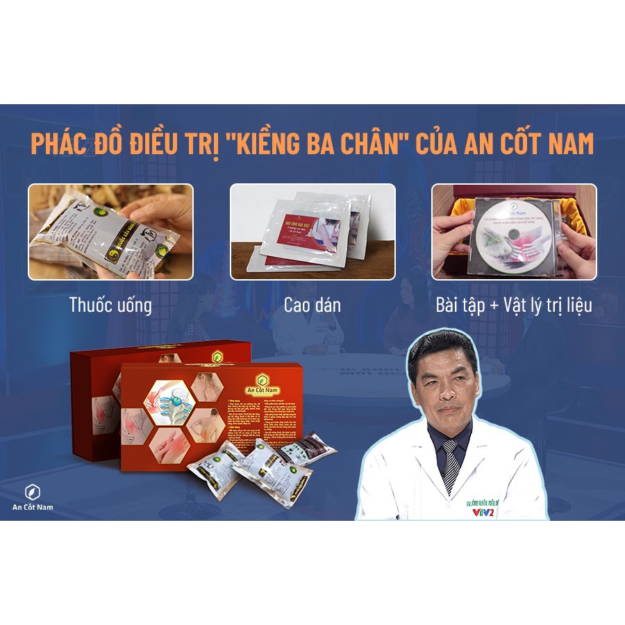 10 miếng Cao Dán An Cốt Nam hỗ trợ giảm đau nhức xương khớp (TÂM MINH ĐƯỜNG)