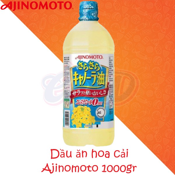 Dầu ăn hoa cải Ajinomoto 1000gr