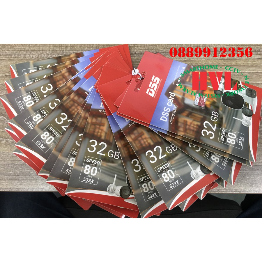 Thẻ nhớ 32G DSS chuyên dụng cho Camera