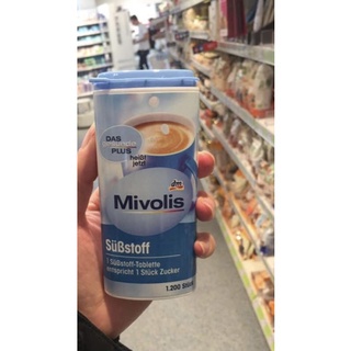 Đường ăn kiêng Mivolis Substoff 1200 viên | viên tạo ngọt - dành cho người giảm cân, bệnh nhân tiểu đường | Chính hãng